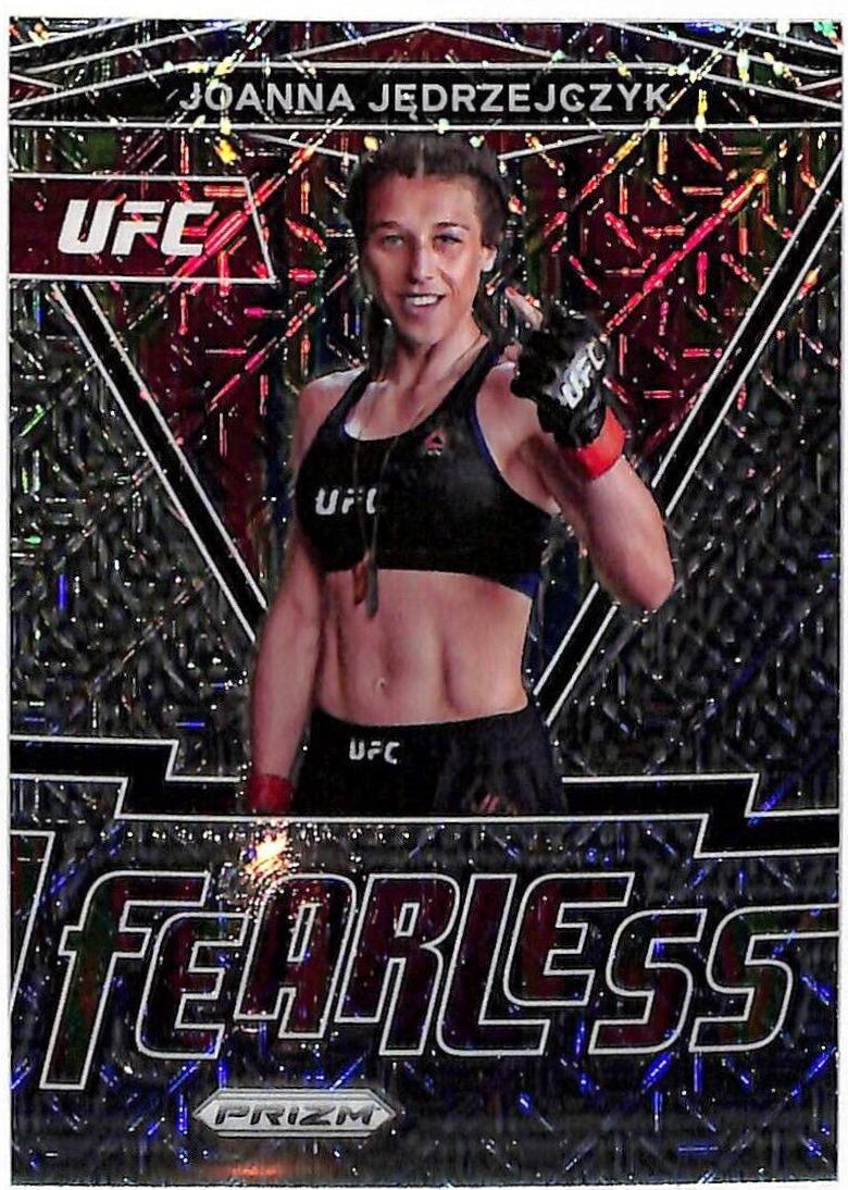 Joanna Jędrzejczyk 2022 Panini Prizm UFC Fearless #2 Mojo