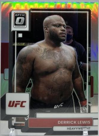 Derrick Lewis 2023 Panini Donruss Optic UFC Base #52 Holo