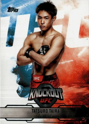 Tatsuro Taira 2025 Topps Knockout UFC Base #97 Platinum