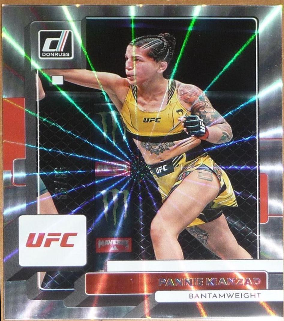 Pannie Kianzad 2023 Panini Donruss UFC Base #67 Laser