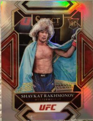 Shavkat Rakhmonov 2022 Panini Select UFC Mezzanine #336 Silver