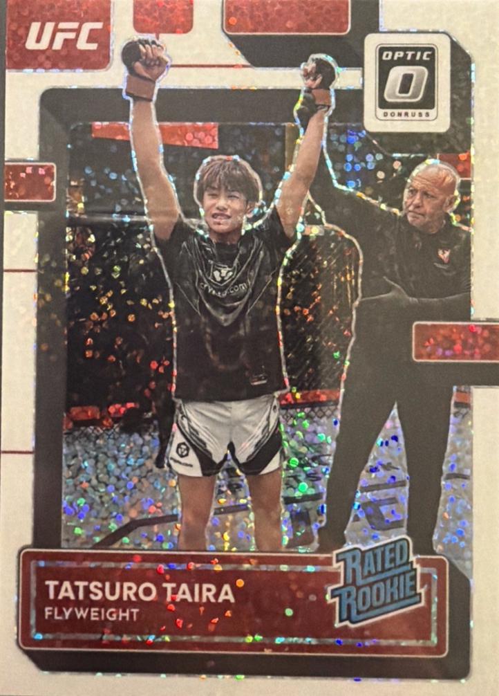 Tatsuro Taira 2023 Panini Donruss Optic UFC Base #135 White Sparkle