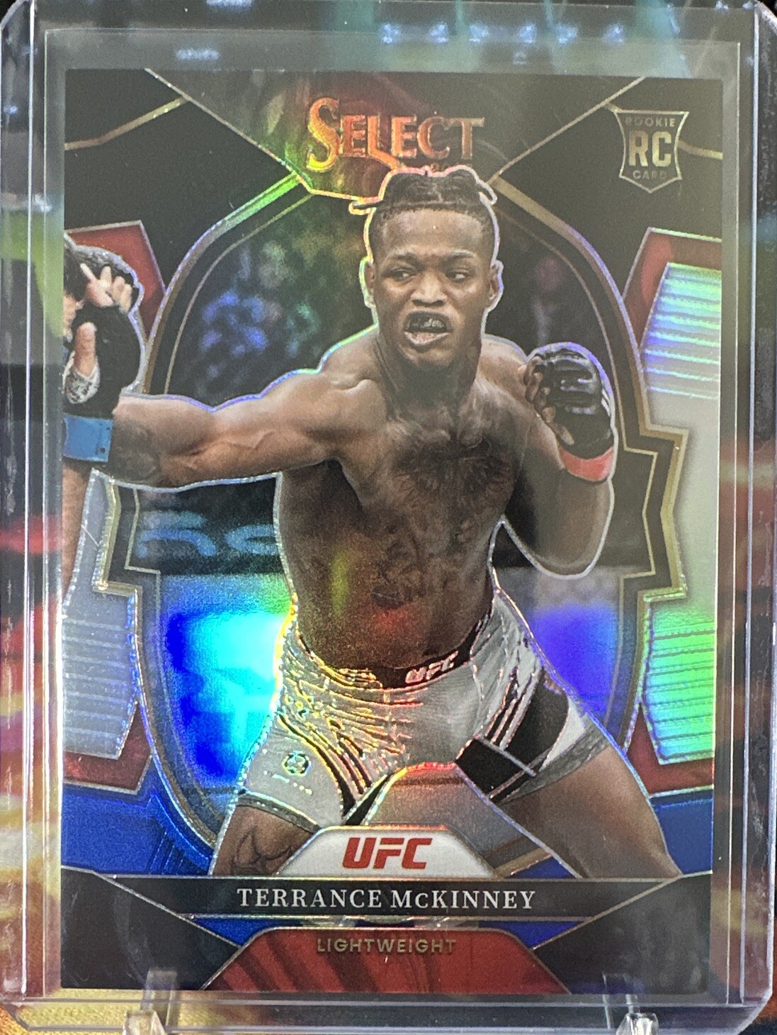 Terrance McKinney 2023 Panini Select UFC Concourse #53 Black Blue