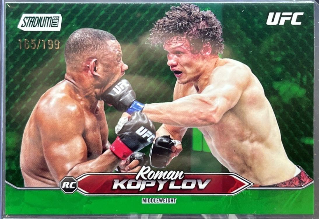 Roman Kopylov 2025 Topps Stadium Club UFC Base #69 Green