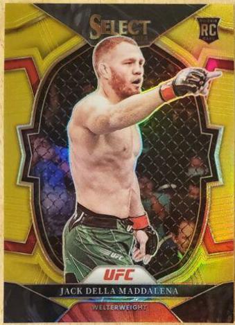Jack Della Maddalena 2023 Panini Select UFC Concourse #16 Gold