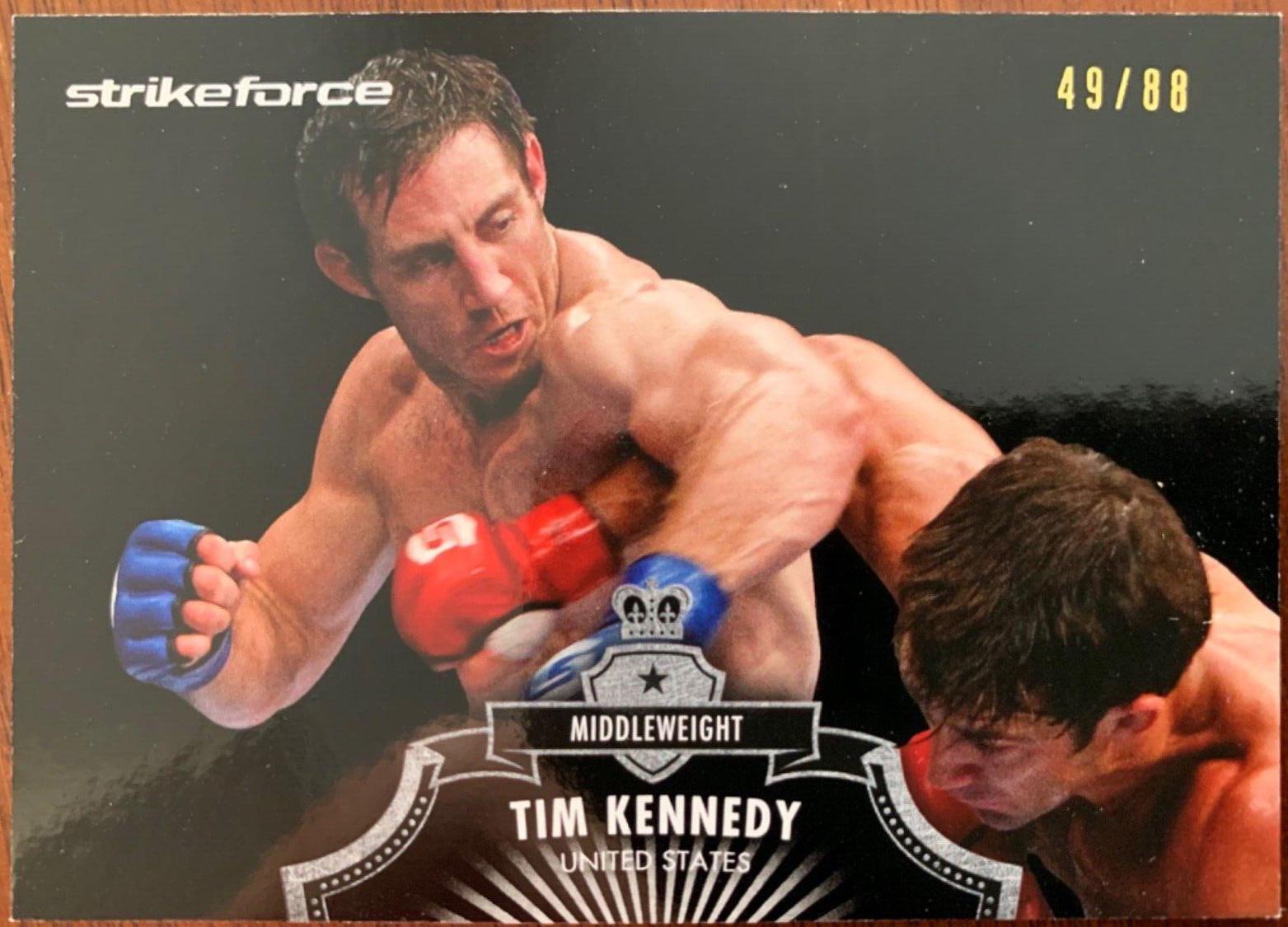 Tim Kennedy 2012 Topps UFC Bloodlines Base #145 Black