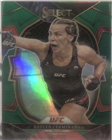 Katlyn Cerminara 2023 Panini Select UFC Concourse #57 Green