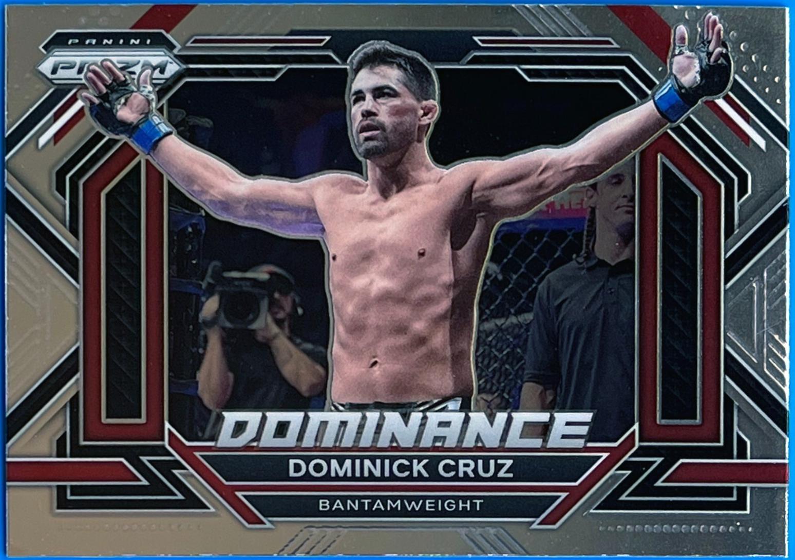 Dominick Cruz 2023 Panini Prizm UFC Dominance #6 Silver