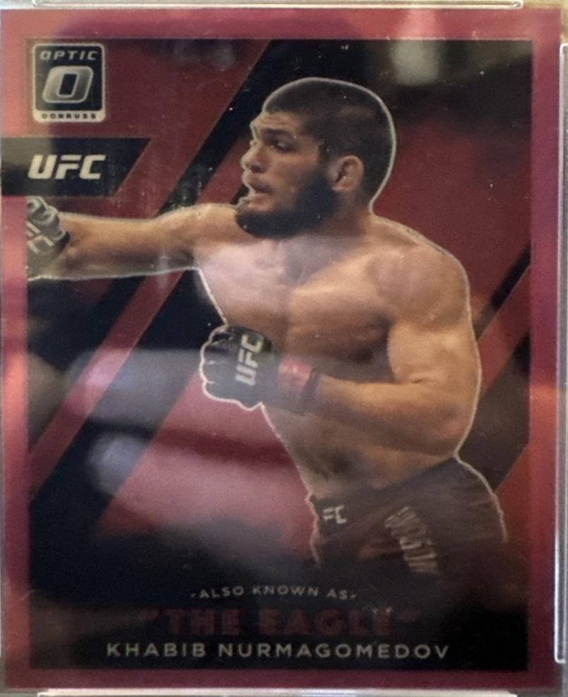 Khabib Nurmagomedov 2022 Panini Donruss Optic UFC Also Known As #2 Pink