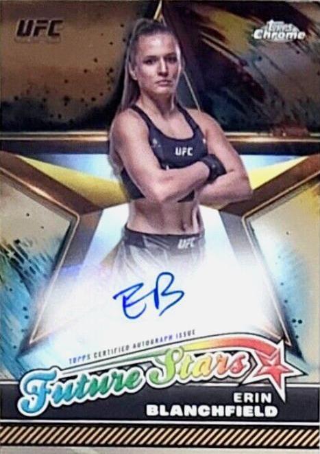 Erin Blanchfield 2024 Topps Chrome UFC Future Stars Autographs #FSA-EBL