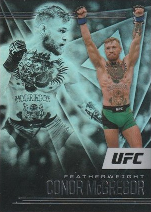 Conor McGregor 2021 Panini Chronicles UFC Base Illusions #173 Platinum