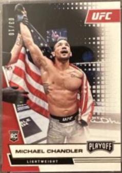 Michael Chandler 2021 Panini Chronicles UFC Base Playoff #65 Gold