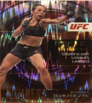 Joanna Jędrzejczyk 2022 Panini Select UFC Select Numbers #30 Silver