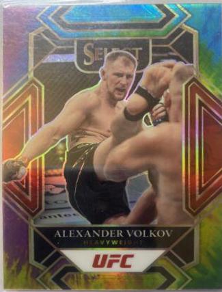 Alexander Volkov 2022 Panini Select UFC Mezzanine #380 Black