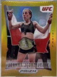 Joanna Jędrzejczyk 2022 Panini Prizm UFC Prizm Flashback #13 Gold