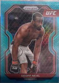 Geoff Neal 2021 Panini Prizm UFC Base #62 Teal