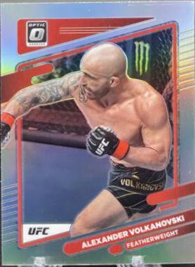 Alexander Volkanovski 2022 Panini Donruss Optic UFC Base #28 Holo