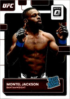 Montel Jackson 2023 Panini Donruss Optic UFC Base #131 Lucky Envelopes