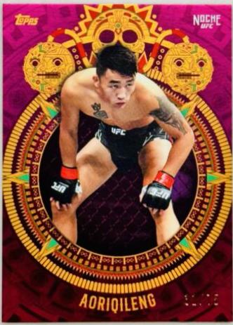 Aoriqileng 2024 Topps Noche UFC Base #8 Pink