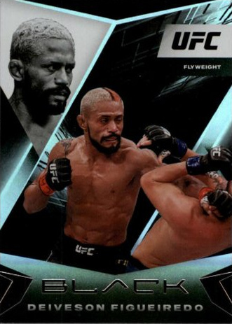 Deiveson Figueiredo 2021 Panini Chronicles UFC Base Black #107 Gold