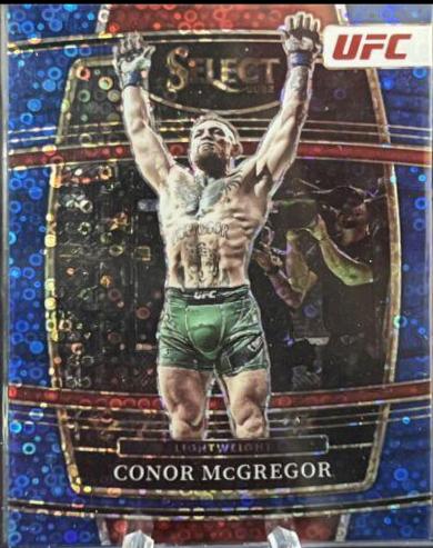 Conor McGregor 2022 Panini Select UFC Concourse #93 Blue Disco
