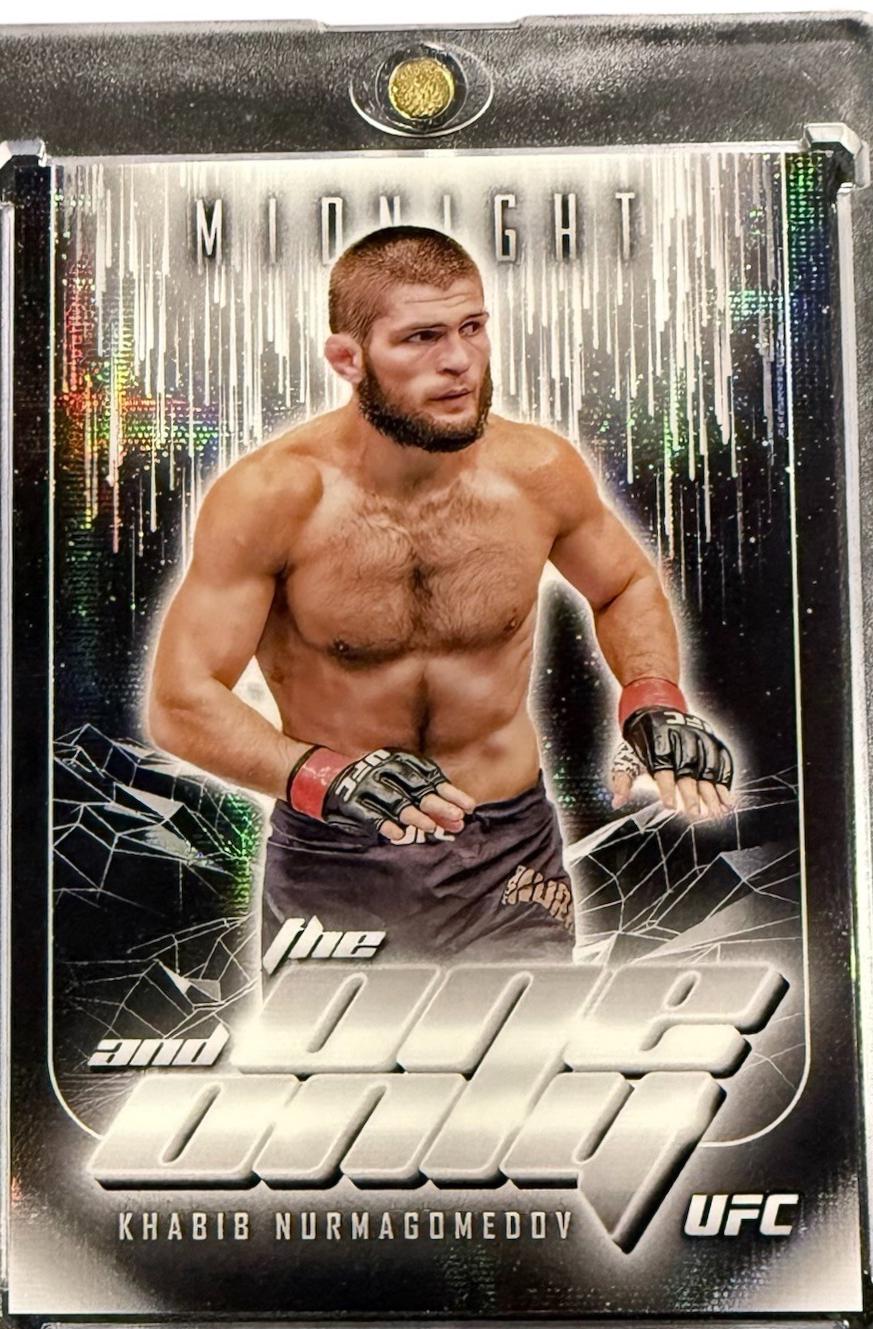 Khabib Nurmagomedov 2024 Topps Midnight UFC The One and Only #TO-11 Moon Beam
