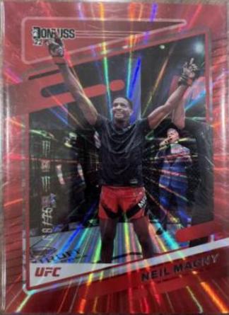 Neil Magny 2022 Panini Donruss UFC Base #56 Red