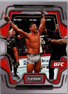Paulo Costa 2023 Panini Chronicles UFC Base Playbook #116 Purple