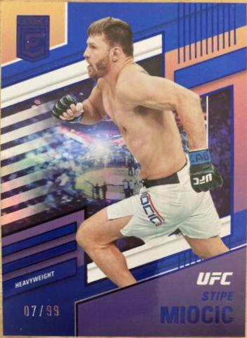 Stipe Miocic 2022 Panini Chronicles UFC Base Elite #258 Blue