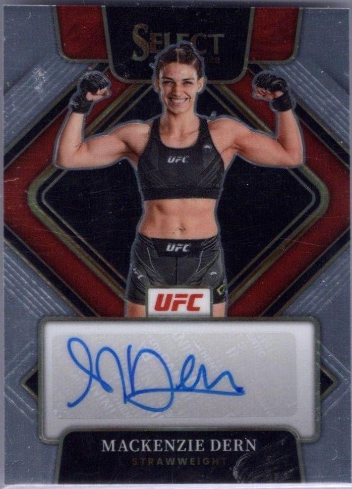 Mackenzie Dern 2022 Panini Select UFC Signatures #26