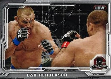 Dan Henderson 2014 Topps UFC Champions Base #177 Blue