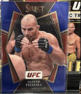 Glover Teixeira 2022 Panini Select UFC Premier Level #113 Blue Prizm