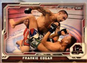 Frankie Edgar 2014 Topps UFC Champions Base #108 Red