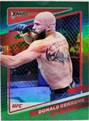Donald Cerrone 2022 Panini Donruss UFC Base #19 Green