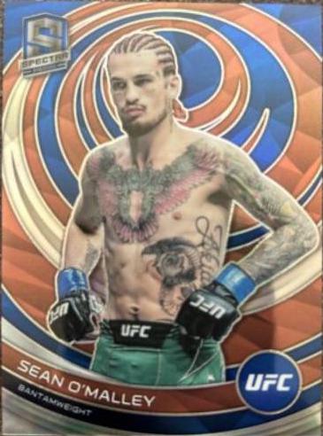 Sean O'Malley 2023 Panini Chronicles UFC Base Spectra #382 Blue