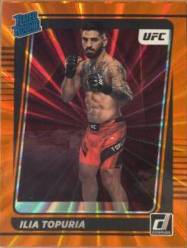 Ilia Topuria 2022 Panini Donruss UFC Base #215 Orange