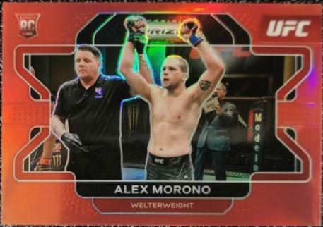 Alex Morono 2022 Panini Prizm UFC Base #25 Red