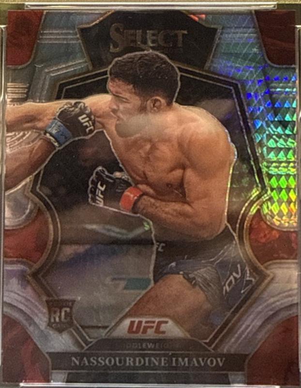 Nassourdine Imavov 2023 Panini Select UFC Premier Level #197 Lucky Envelopes