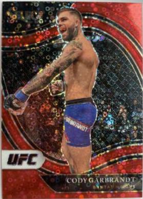 Cody Garbrandt 2021 Panini Select UFC Octagonside #244 Red Disco