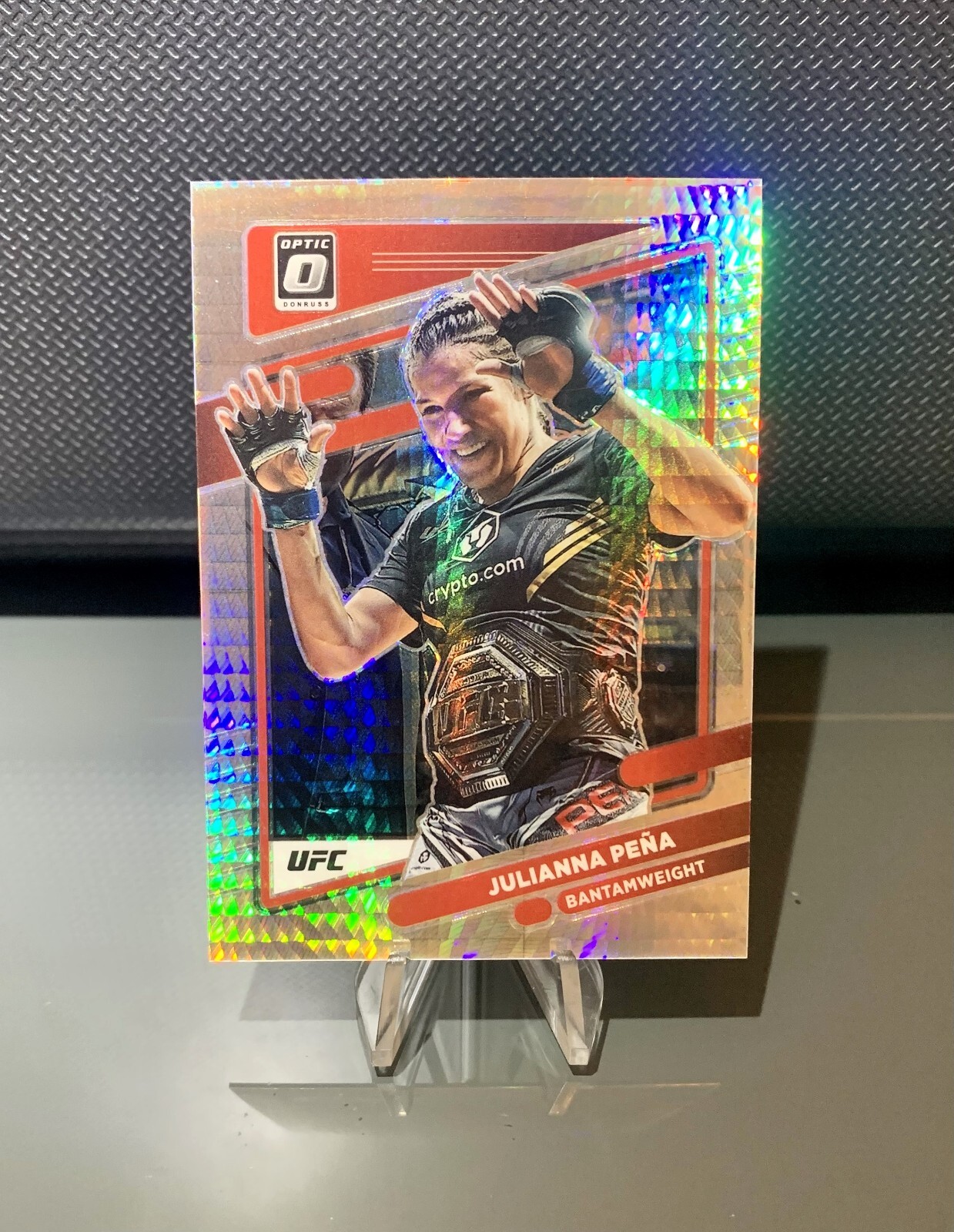 Julianna Peña 2022 Panini Donruss Optic UFC Base #5 Lucky Envelopes