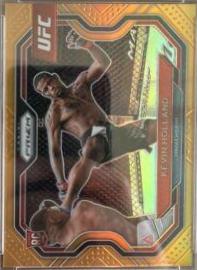 Kevin Holland 2021 Panini Prizm UFC Base #171 Orange