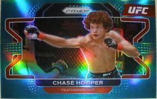 Chase Hooper 2022 Panini Prizm UFC Base #97 Teal