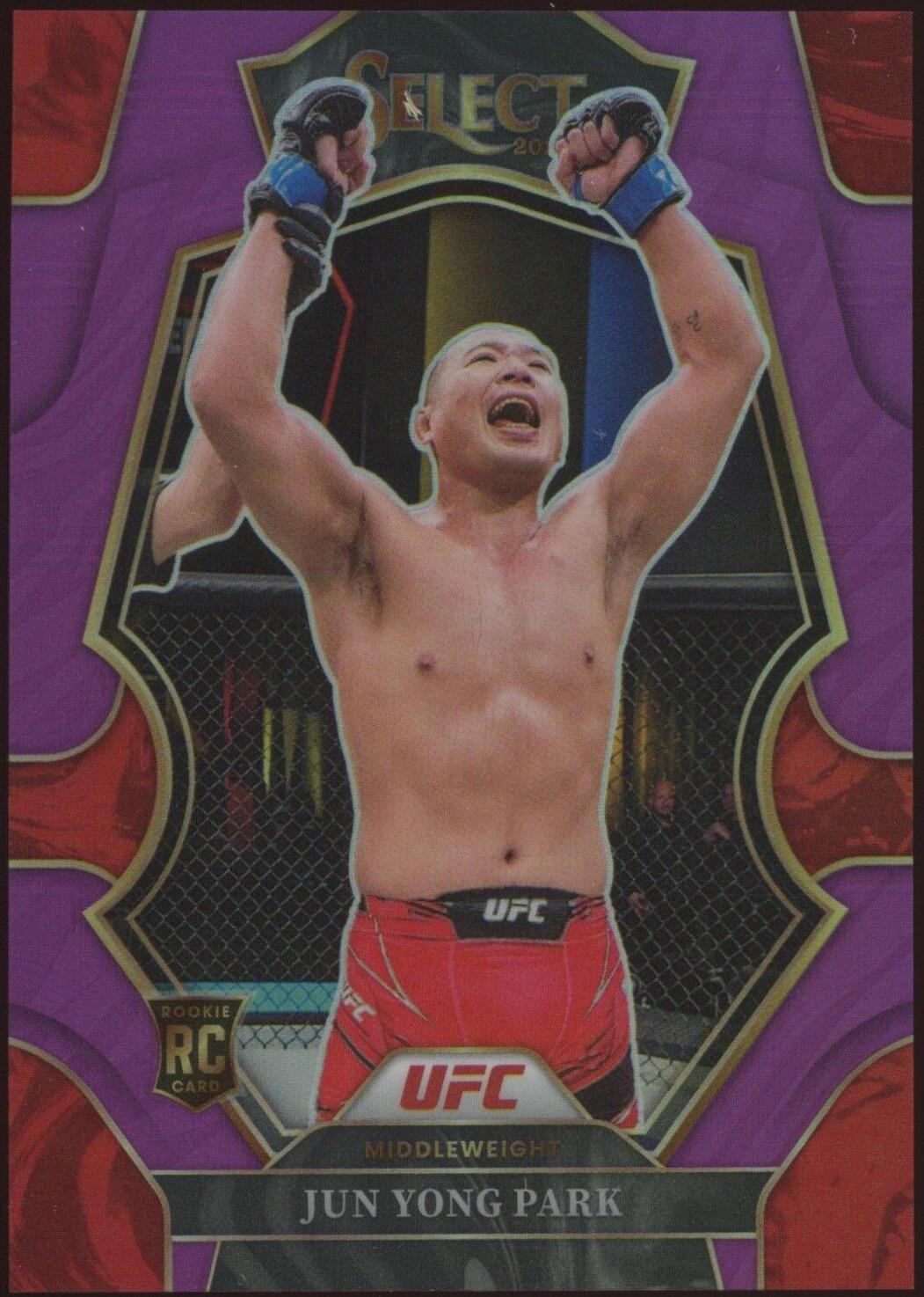Jun Yong Park 2023 Panini Select UFC Premier Level #184 Purple