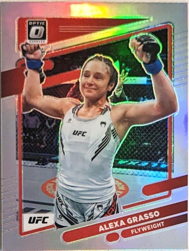 Alexa Grasso 2022 Panini Donruss Optic UFC Base #91 Holo