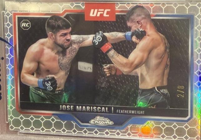 Jose Mariscal 2025 Topps Chrome UFC Base #88 OctaFractor