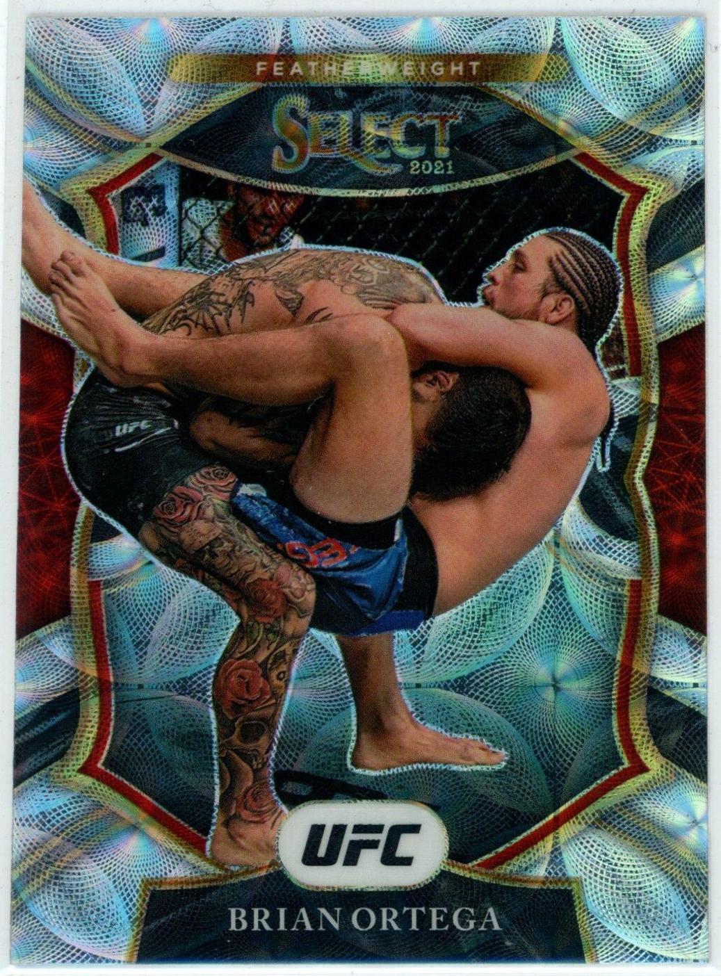 Brian Ortega 2021 Panini Select UFC Concourse #8 Scope