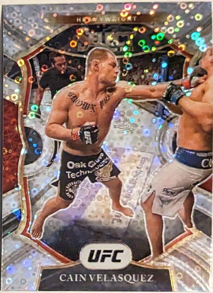 Cain Velasquez 2021 Panini Select UFC Concourse #28 Disco