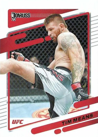 Tim Means 2022 Panini Donruss UFC Base #157 Green