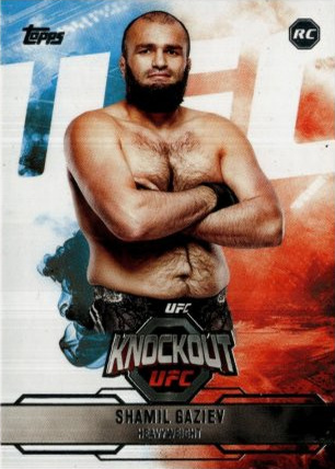 Shamil Gaziev 2025 Topps Knockout UFC Base #42 Orange