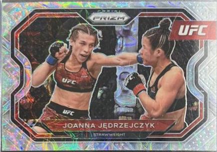 Joanna Jędrzejczyk 2021 Panini Prizm UFC Base #180 Premium